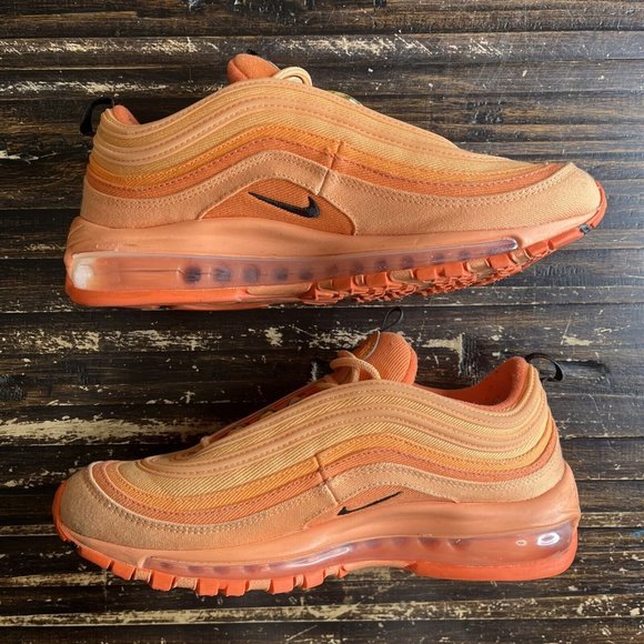 Nike Air Max 97 LA City Special Sneaker 'Orange' DH0144-800 Men's Size 8 - Picture 3 of 7